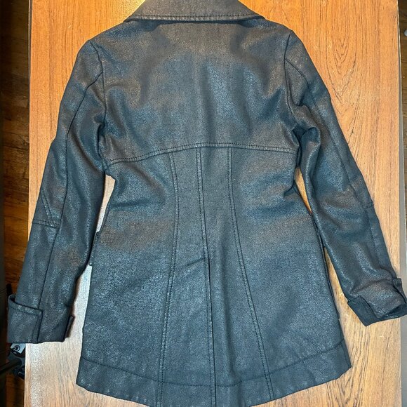 TR-900 Women’s Dark Grey Wool Coat, Size 2 - Picture 7 of 14